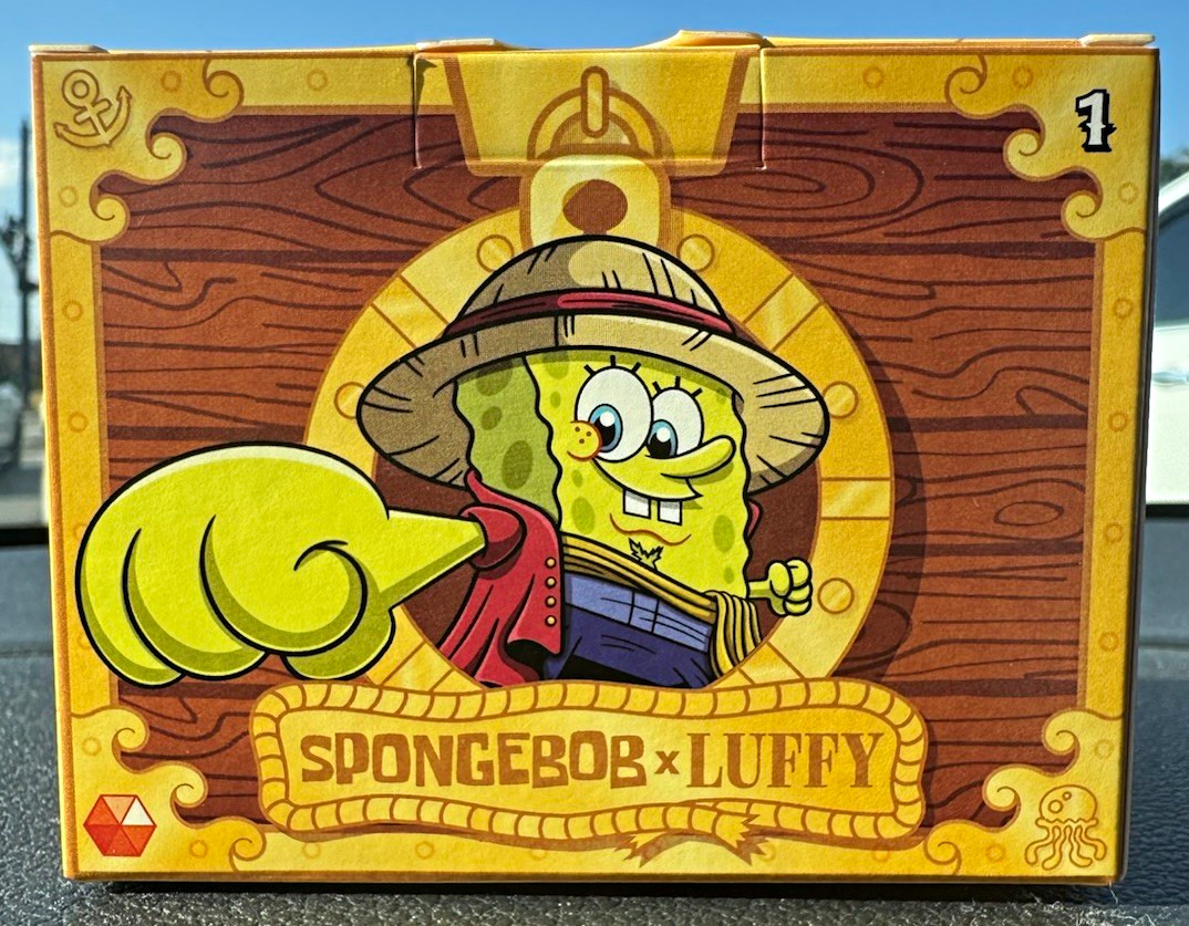McDonald’s Happy Meal Toy SpongeBob x One Piece Brand New, SpongeBob x Luffy #1 McDonald’s Happy Meal Toy SpongeBob x One Piece Brand New, SpongeBob x Luffy #1