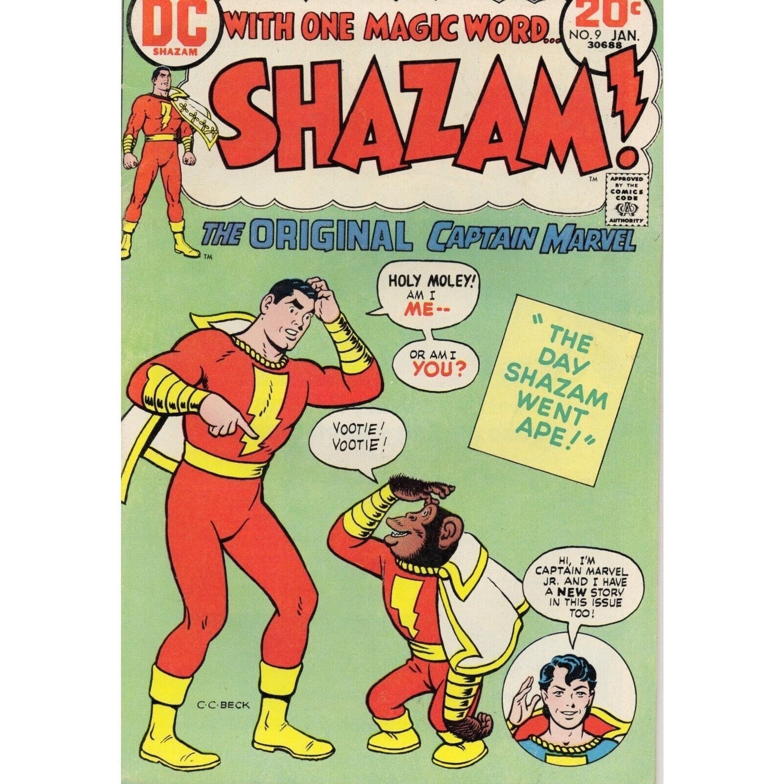 Shazam #9 – DC (1973) 7.5 VF-