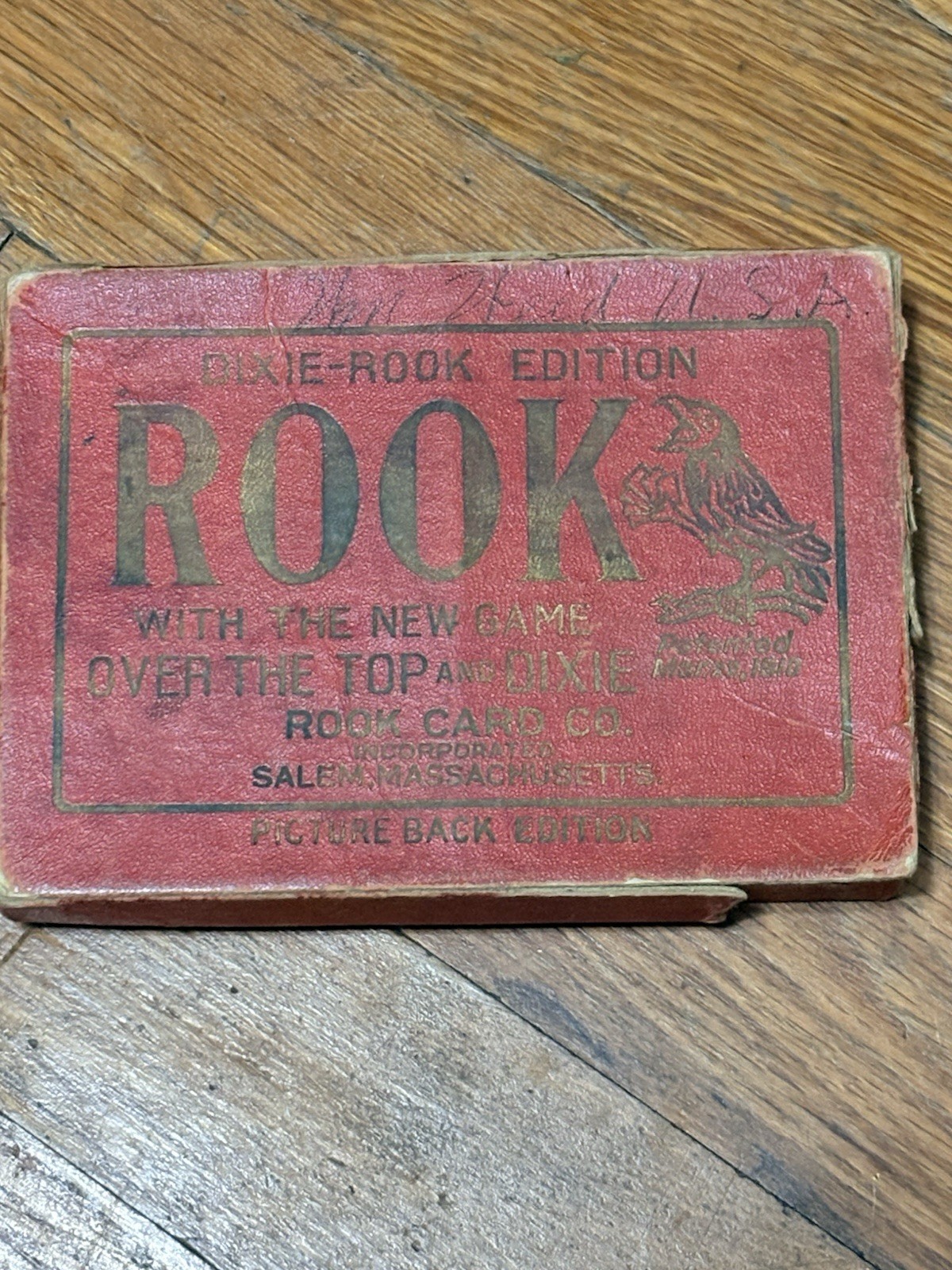 Antique 1910s-1920s Dixie-Rook Edition Complete 56 Card Set