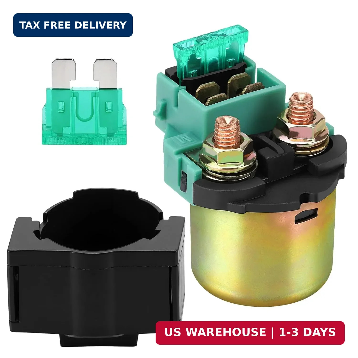 Starter Solenoid Relay for Kawasaki Bayou 220 KLF200 1988-2002ATV/BAYOU 250 KLF2