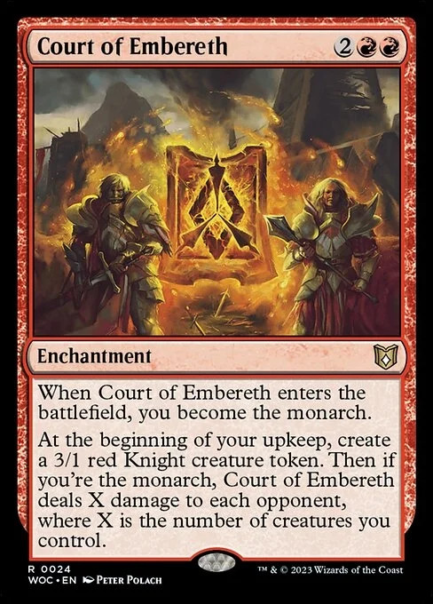 MTG Court of Embereth Wilds of Eldraine Commander 24