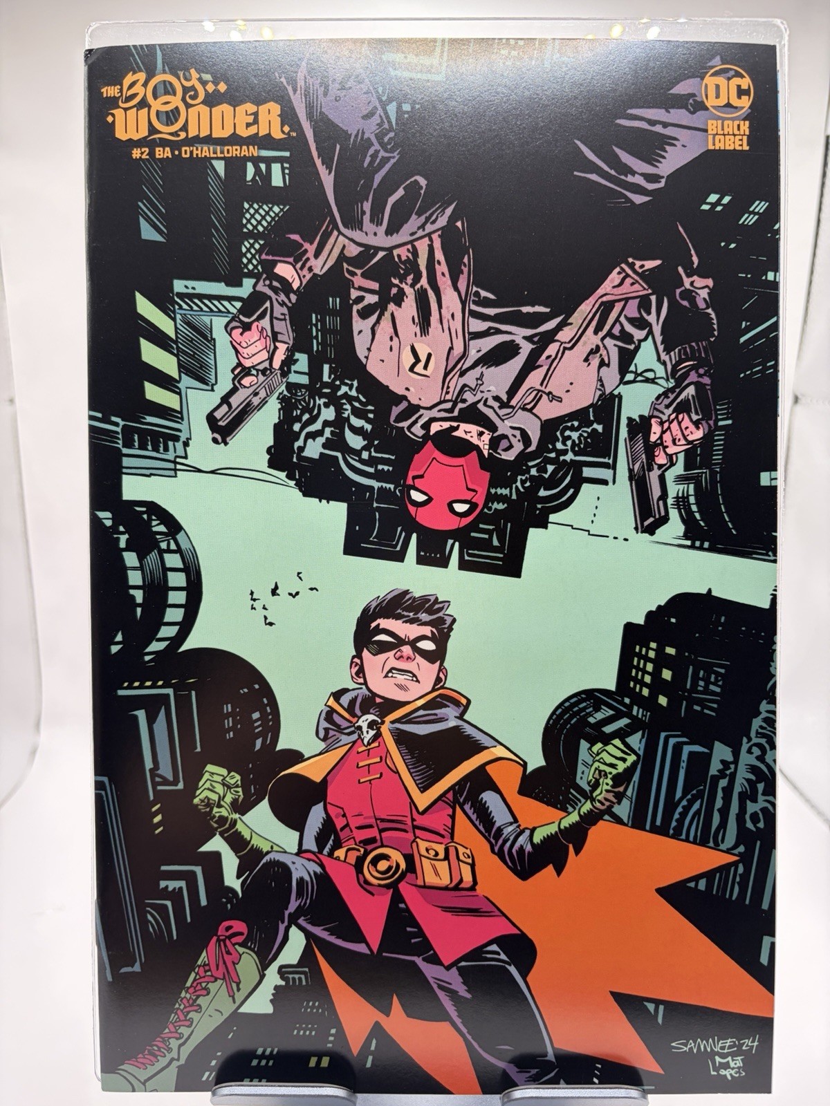 Boy Wonder #2 Chris Samnee cover B variant NM 2024 Juni Ba Robin Red Hood Batman Boy Wonder #2 Chris Samnee cover B variant NM 2024 Juni Ba Robin Red Hood Batman