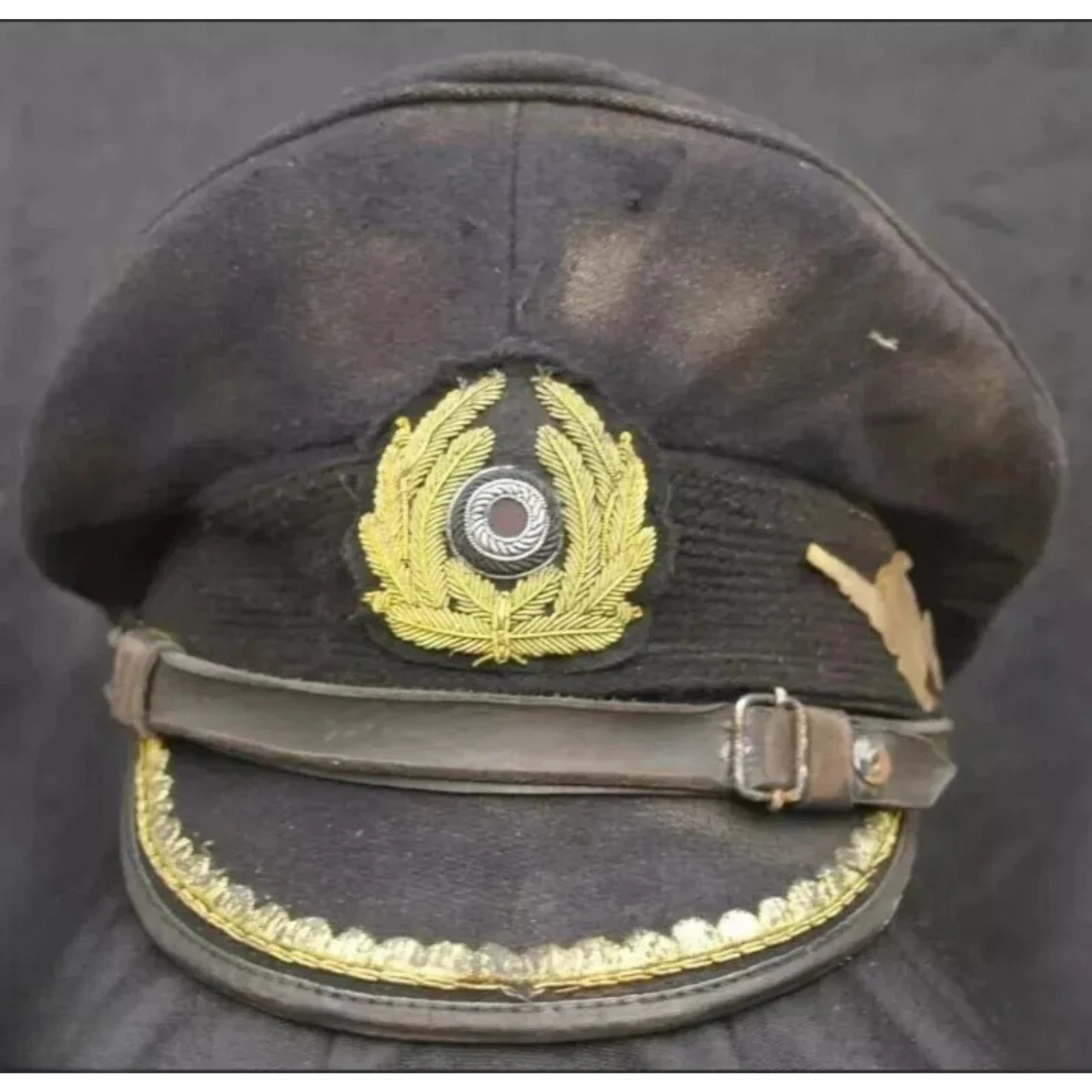 GERMAN WWII WW2 NAVY BLUE KRIEGSMARINE NAVY OFFICER CAP HAT U-96