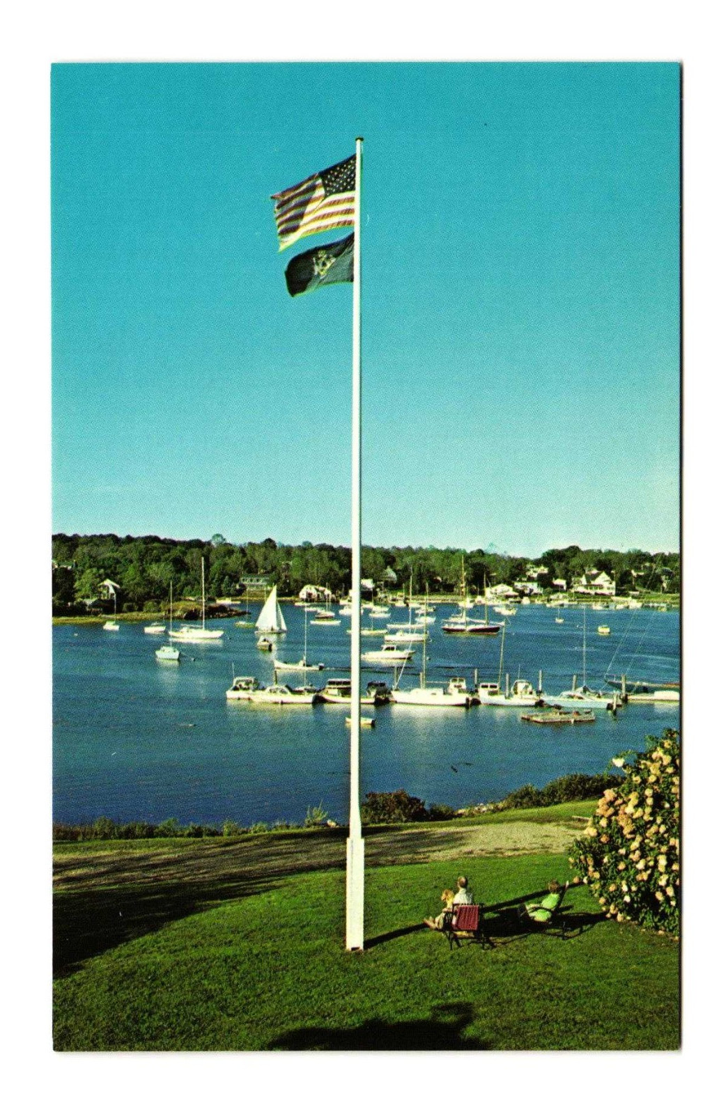 Guest quarters a seacoast lodge and Cottage units york ME VTG postcard Unp