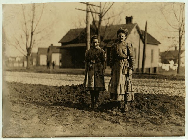 Charlotte North Carolina 1909 Atherton Mill Child Labor Committee Girls