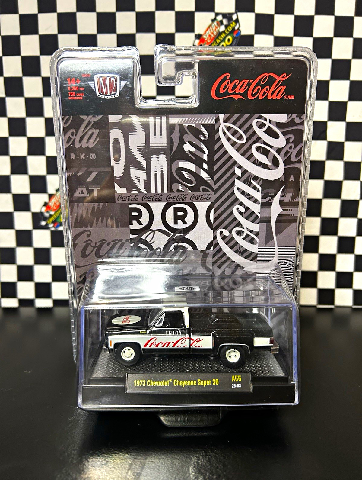 Coca-Cola M2 Machines 1973 Chevrolet Cheyenne Super 30 Diecast Truck