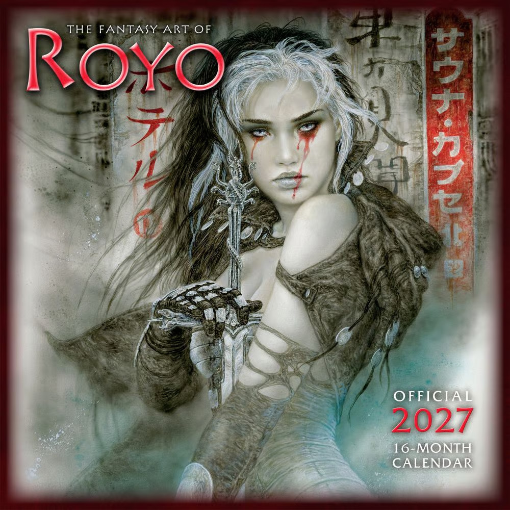 Sellers Publishing, The Fantasy Art of Royo 2027 Wall Calendar by Luis Royo Sellers Publishing, The Fantasy Art of Royo 2027 Wall Calendar by Luis Royo