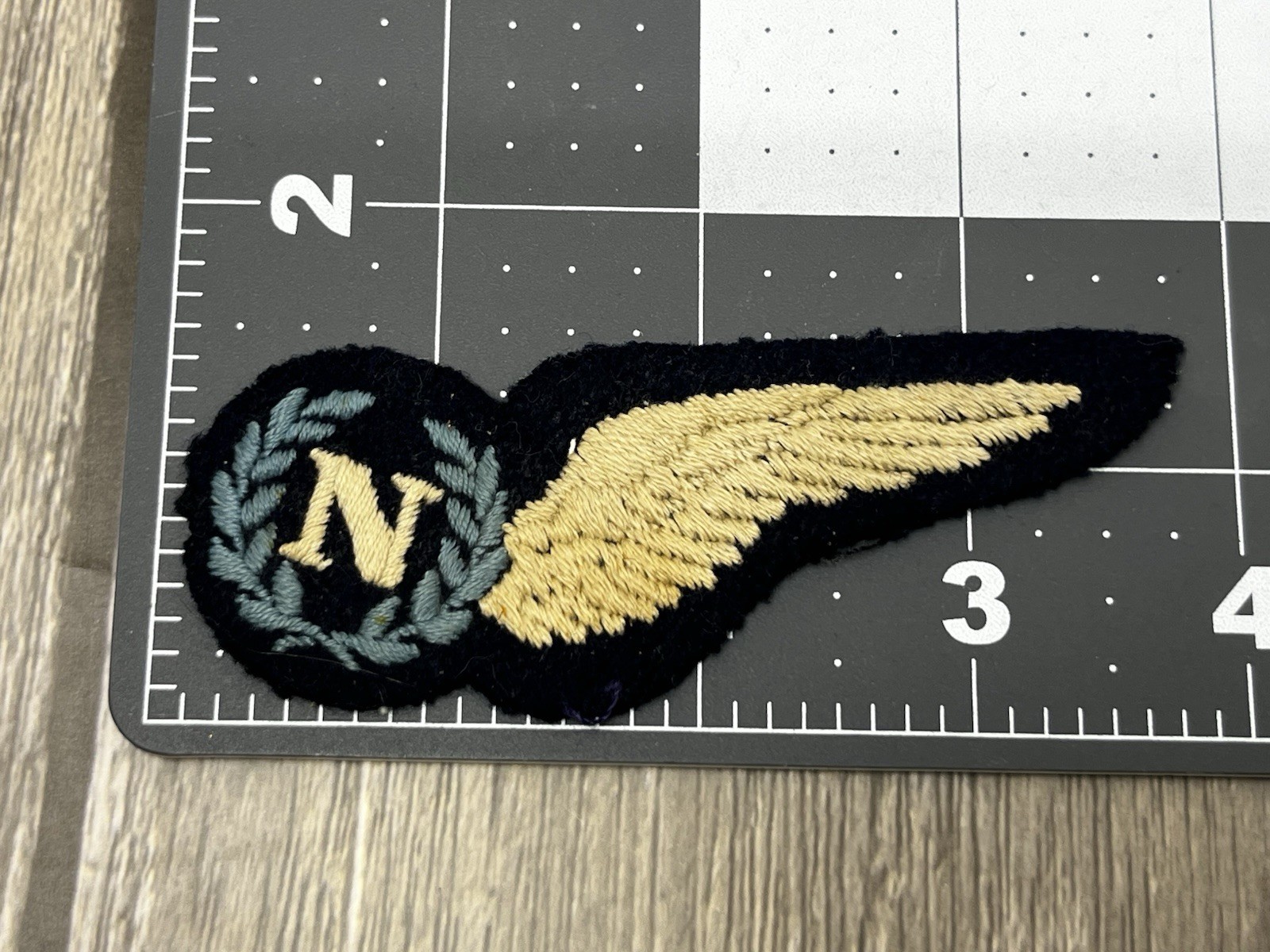 WW2 Original ROYAL AUSTRALIAN AIR FORCE (RAAF) NAVIGATOR BREVET Patch Badge