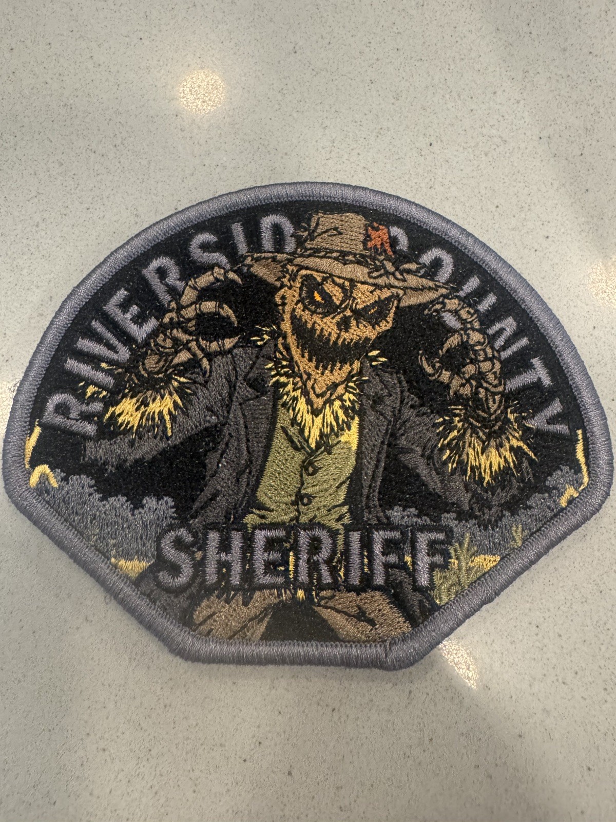 Riverside County Sheriff 2026 Halloween collectors patch