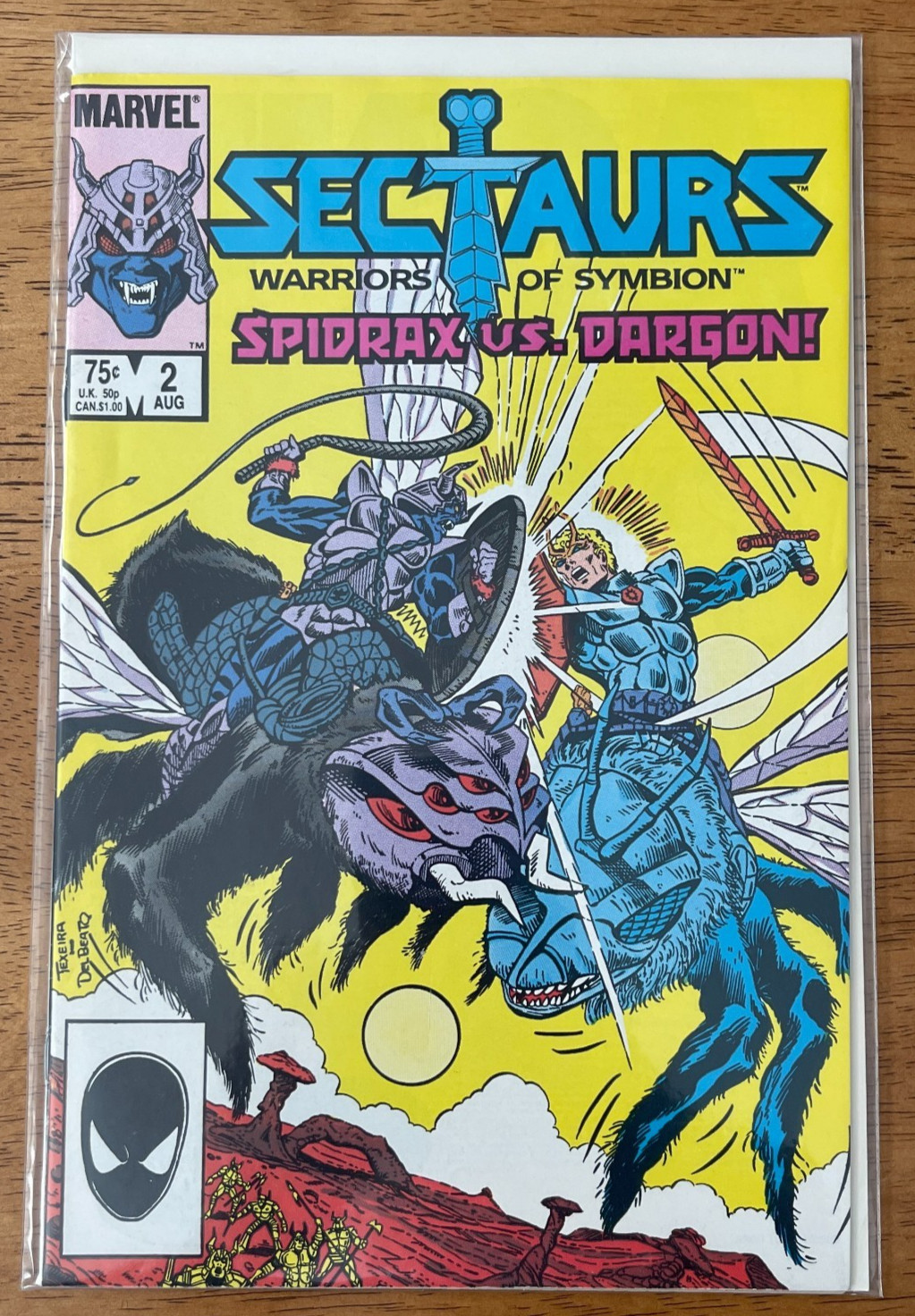 Sectaurs #2 Warriors of Symbion 1985 Marvel Comics High Grade Comic Book NM Sectaurs #2 Warriors of Symbion 1985 Marvel Comics High Grade Comic Book NM