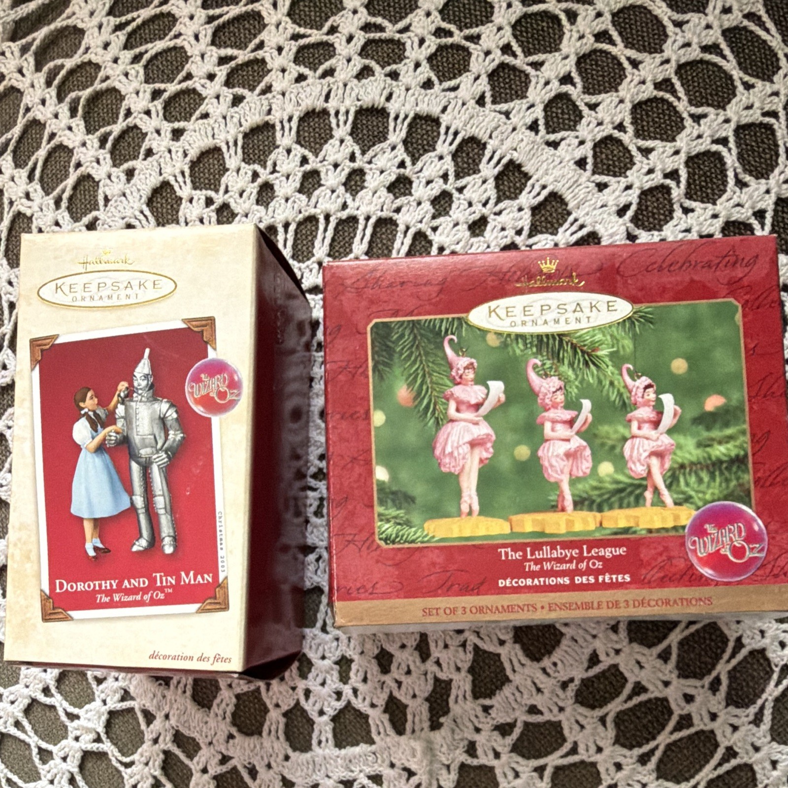 Hallmark Keepsake the Wizard of oz Dorothy & Tin Man, The Lullabye League