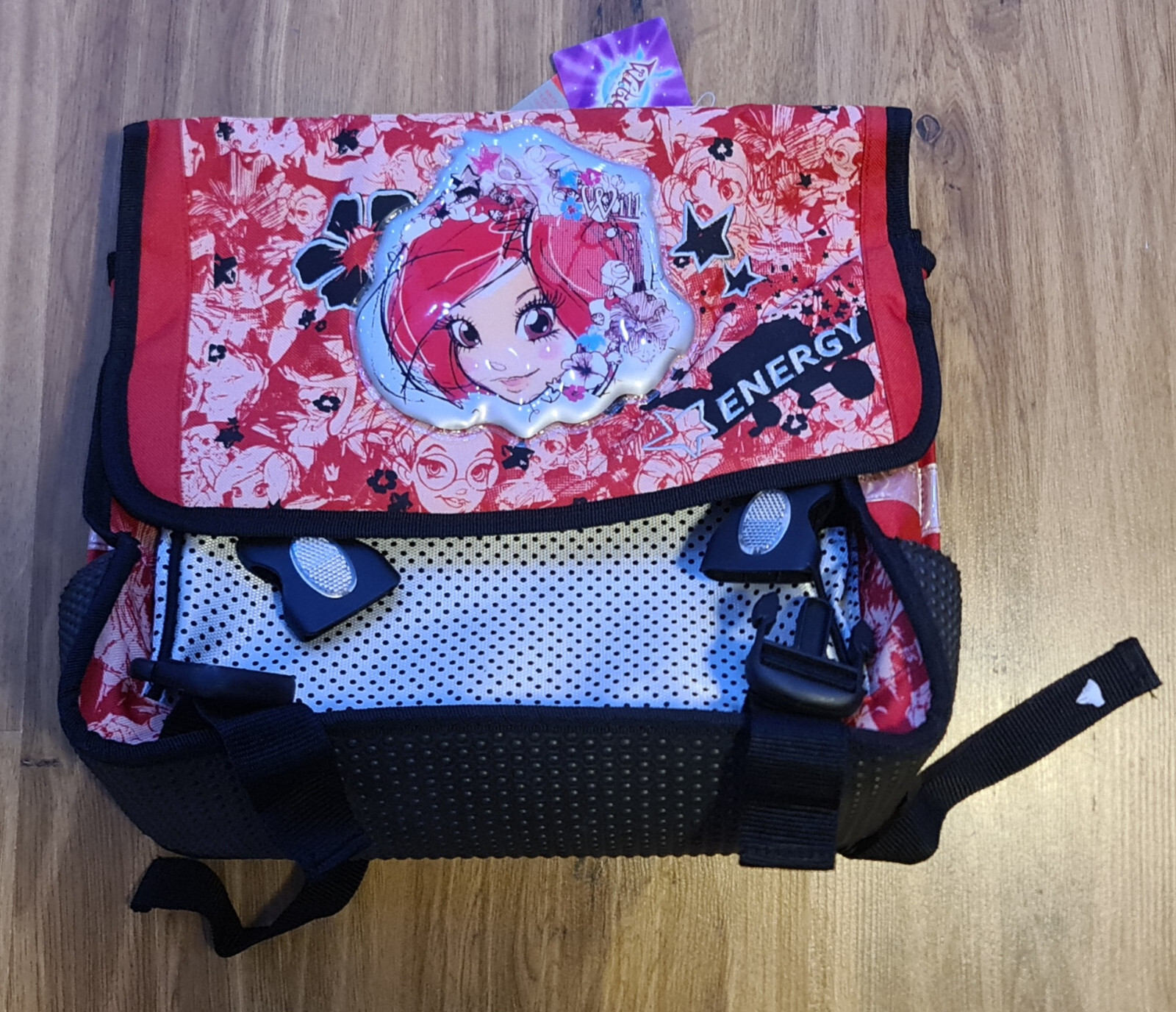 Disney ARS UNA SHOP DISNEY / W.I.T.C.H. Vintage School bag NEW UNUSED