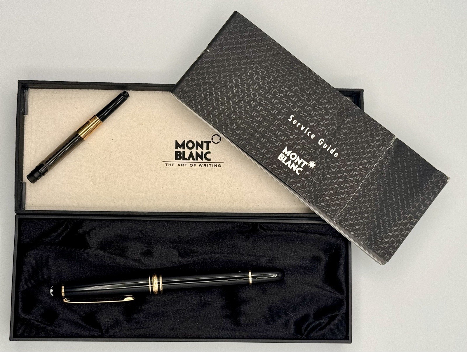 Montblanc Meisterstuck No. 144 Vintage Fountain Pen 14K 585 Nib W/Box
