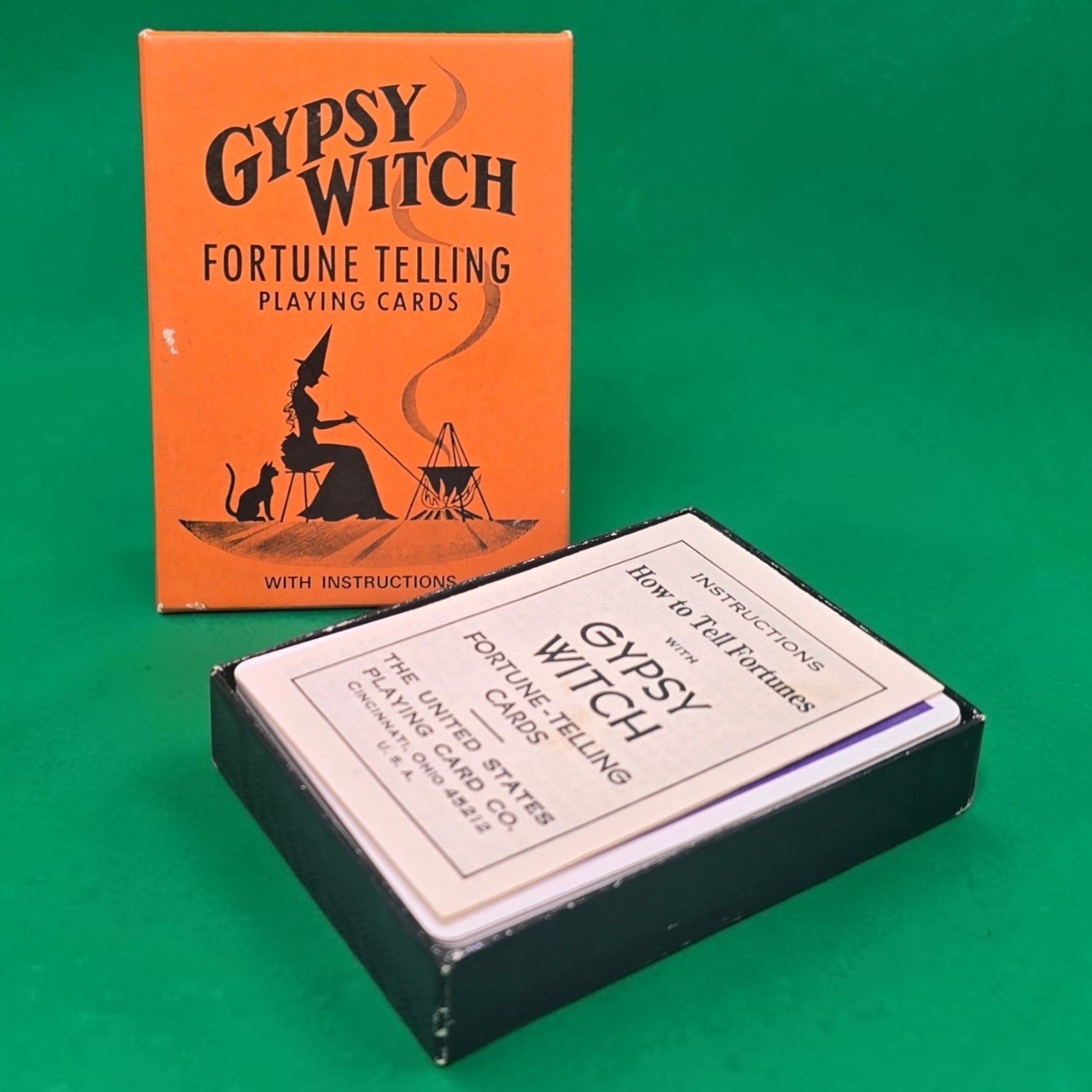 Vintage 1968 Gypsy Witch Fortune Telling Playing Cards Full Deck R1834 Complete Vintage 1968 Gypsy Witch Fortune Telling Playing Cards Full Deck R1834 Complete