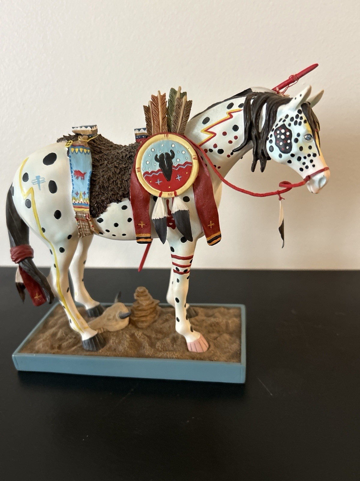 Trail of Painted Ponies 1452 War Pony 2E #0181 2003 Westland Figurine