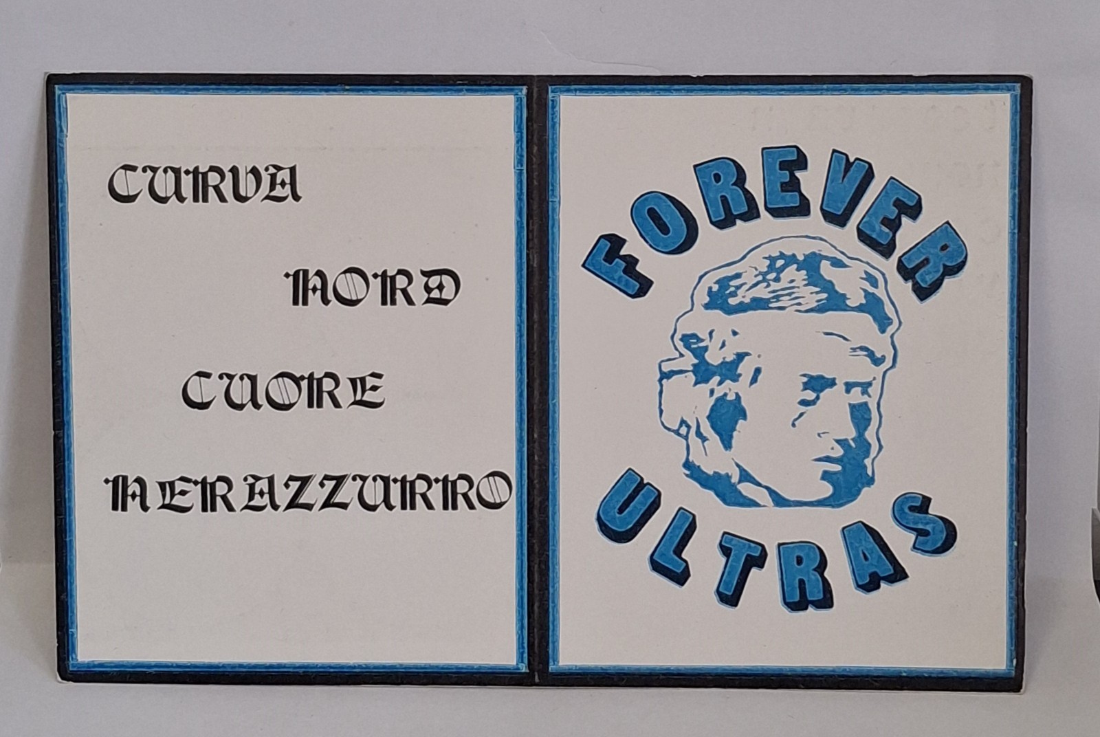 NO STICKER INTER NO BOYS CARD FOVEVER ULTRAS ORIGINAL Shield 1981/82