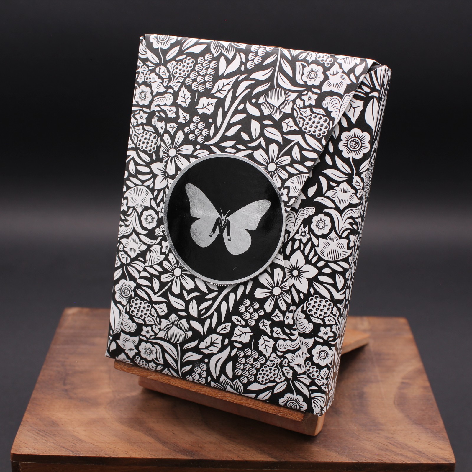 Butterfly Black Series - Black & Silver Marked - Silver Gilded