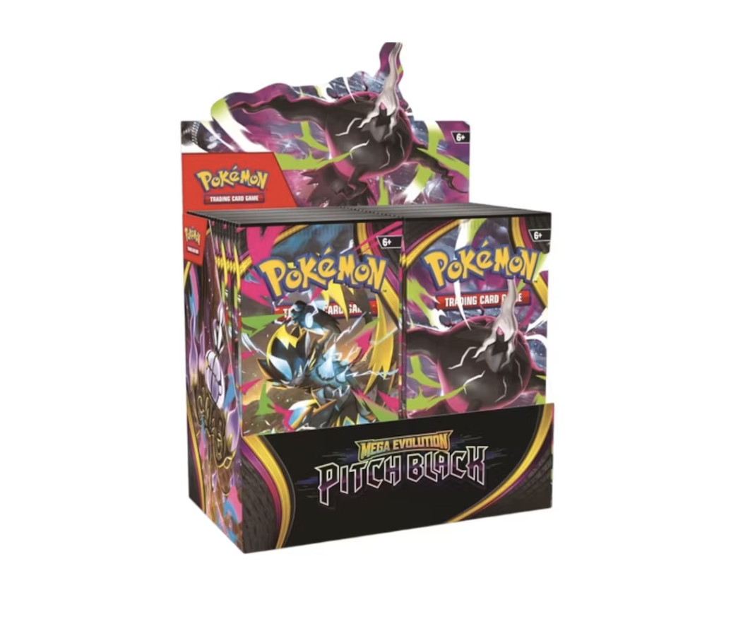 Pokémon 2026 Mega Evolution Pitch Black Booster Box Pokémon 2026 Mega Evolution Pitch Black Booster Box