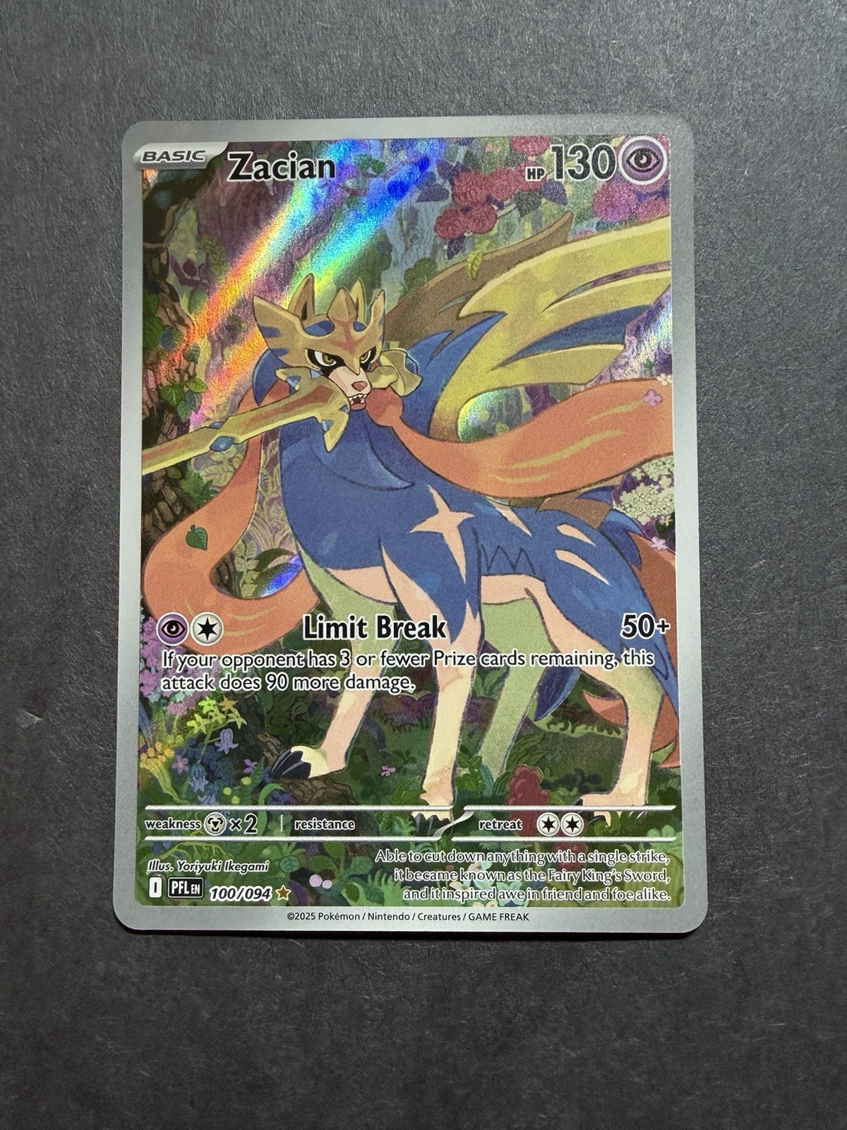 ME02: Phantasmal Flames #100/094 Zacian