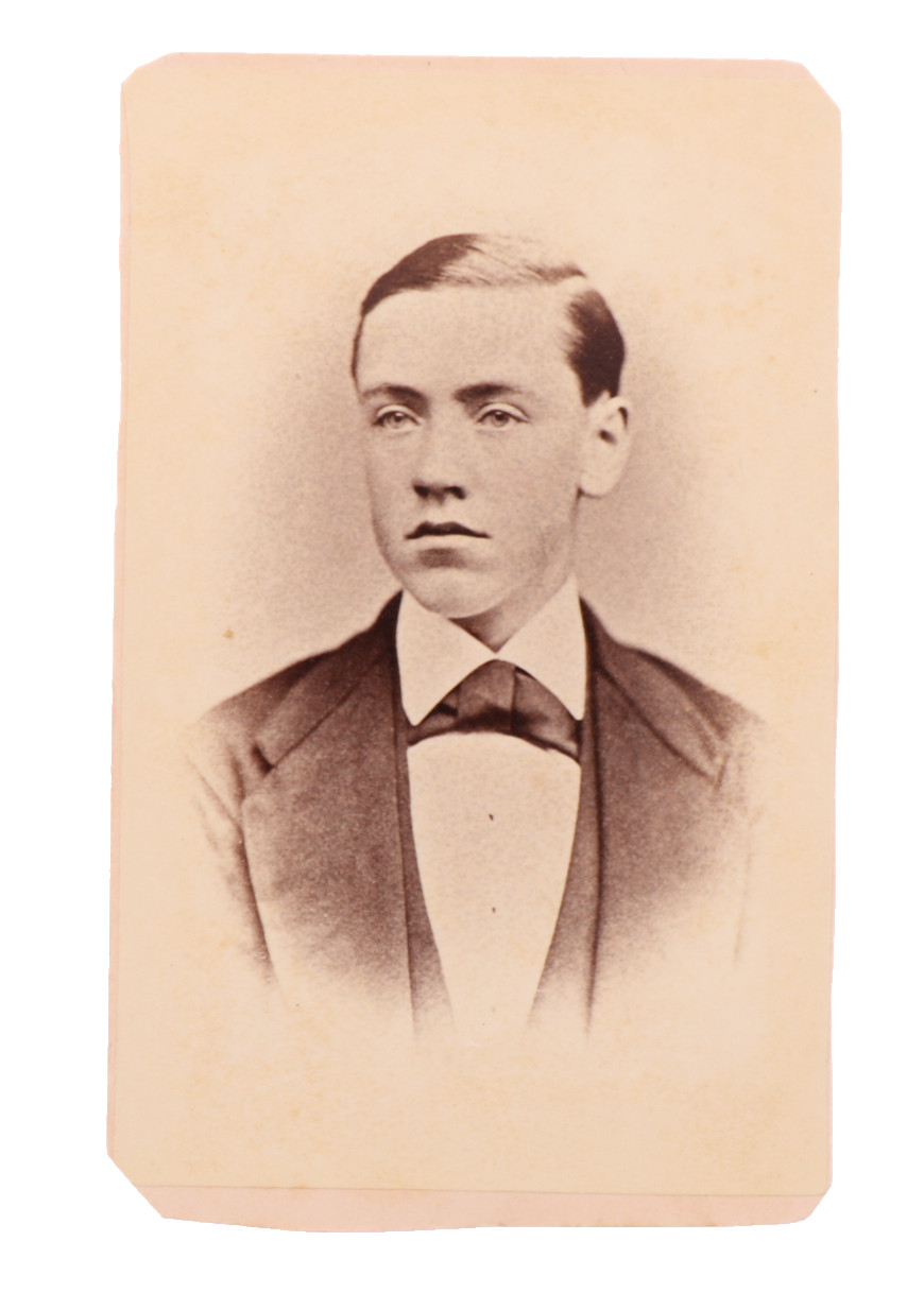 Victorian Era Carte de Visite of a Handsome Young Man Manayunk Penna. PA #210