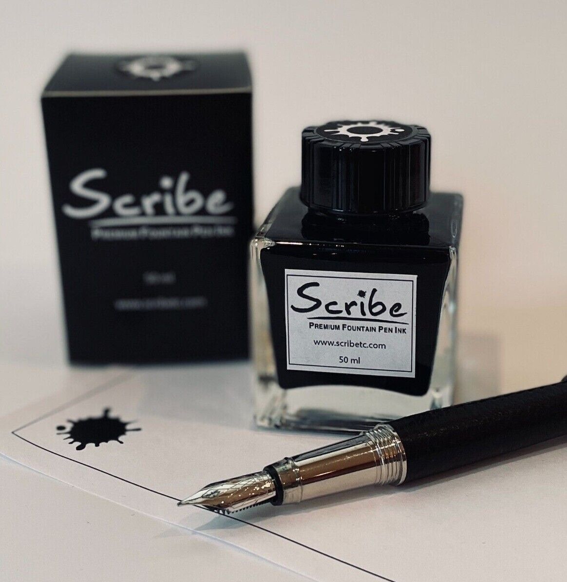 Scribe Premium Fountain Pen inks, reminiscent of Parker Penman inks. New, Fresh