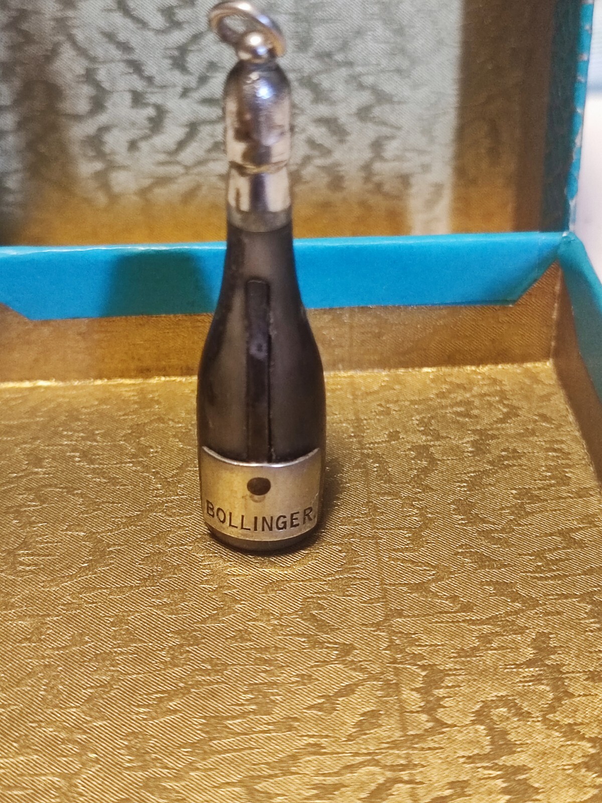 Bollinger Champagne Vintage Cigar Cutter Fob Bottle Very Rare 