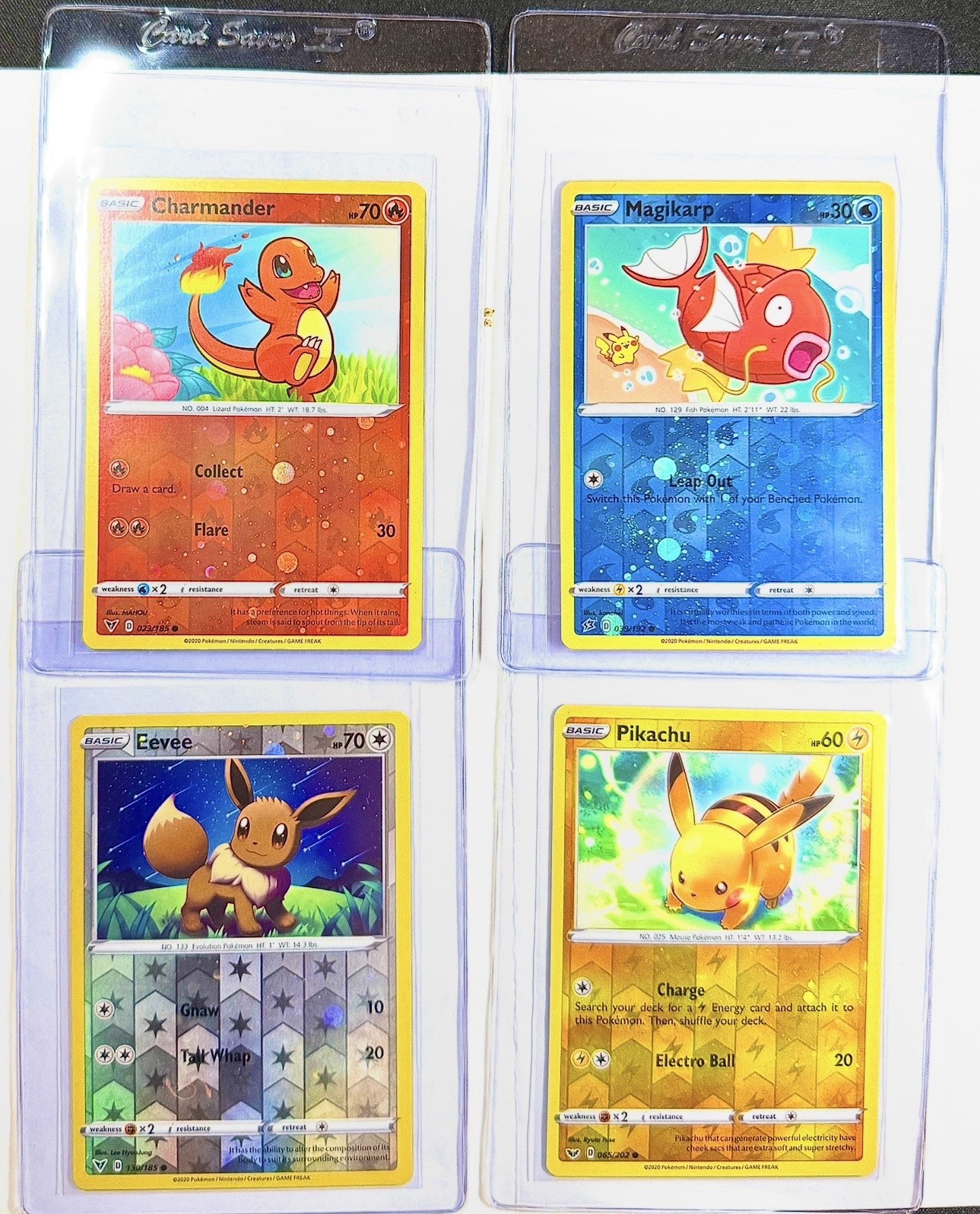 Pokémon TCG Reverse Cosmos Holo Costco Exclusive Lot Pikachu Eevee Magikarp READ