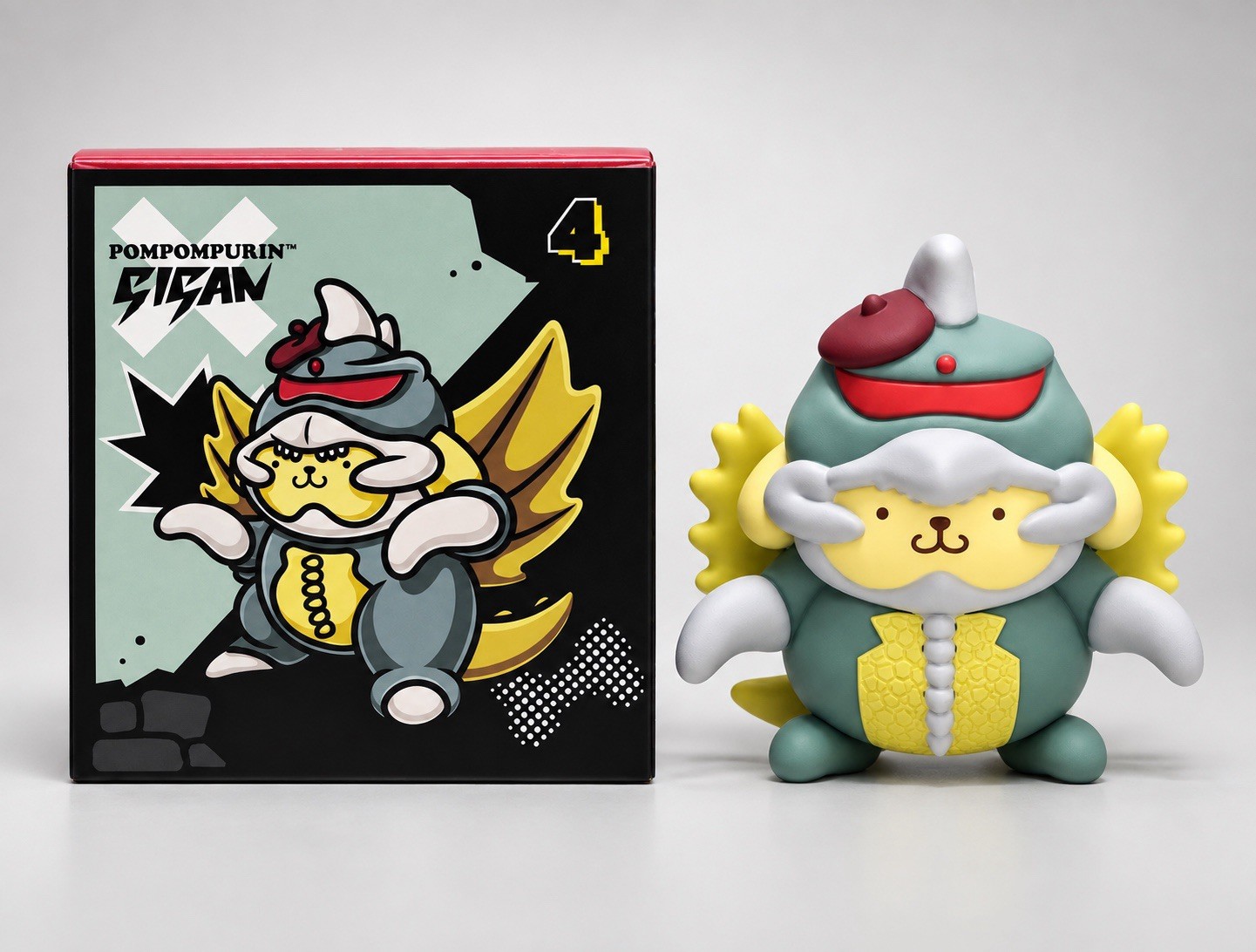 2026 McDonald\'s Hello Kitty & Friends x Godzilla Happy Meal Pompompurin Gigan #4