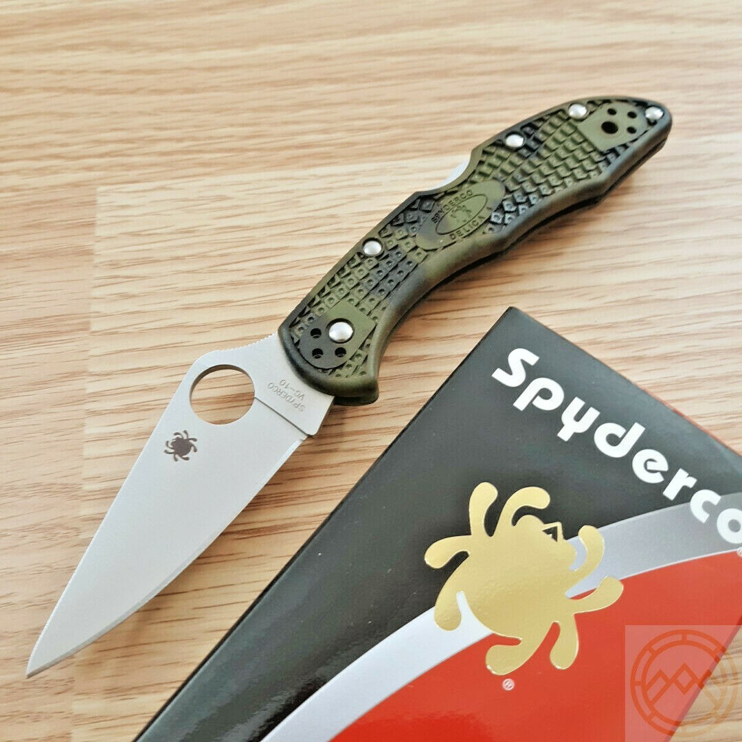 Spyderco Delica 4 Lockback Folding Knife 3\