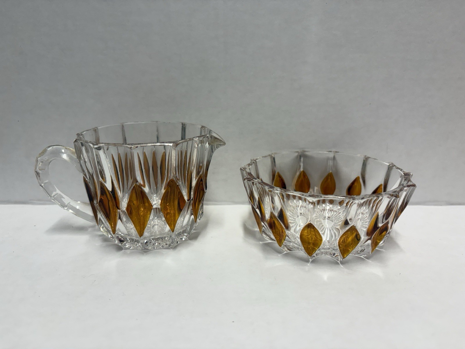 Echt Bleikristall German Crystal Candy Dish / Bowl and Small Pitcher Echt Bleikristall German Crystal Candy Dish / Bowl and Small Pitcher