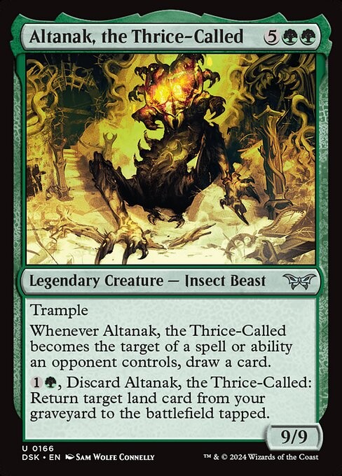 Altanak, the Thrice-Called (166) (Foil) DSK MTG NM