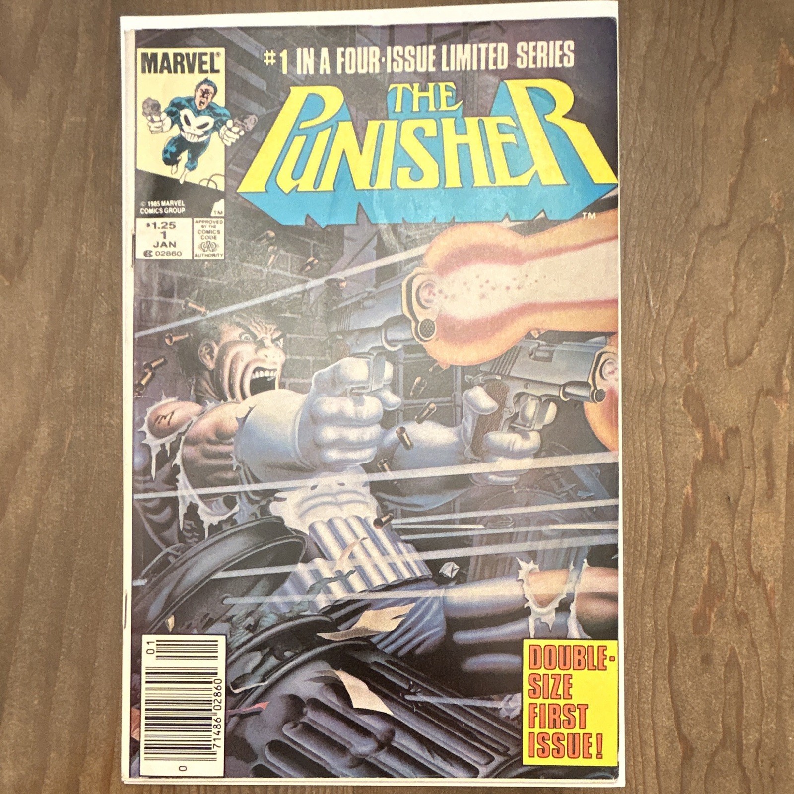 The Punisher Limited Series #1 Newsstand Edition The Punisher Limited Series #1 Newsstand Edition