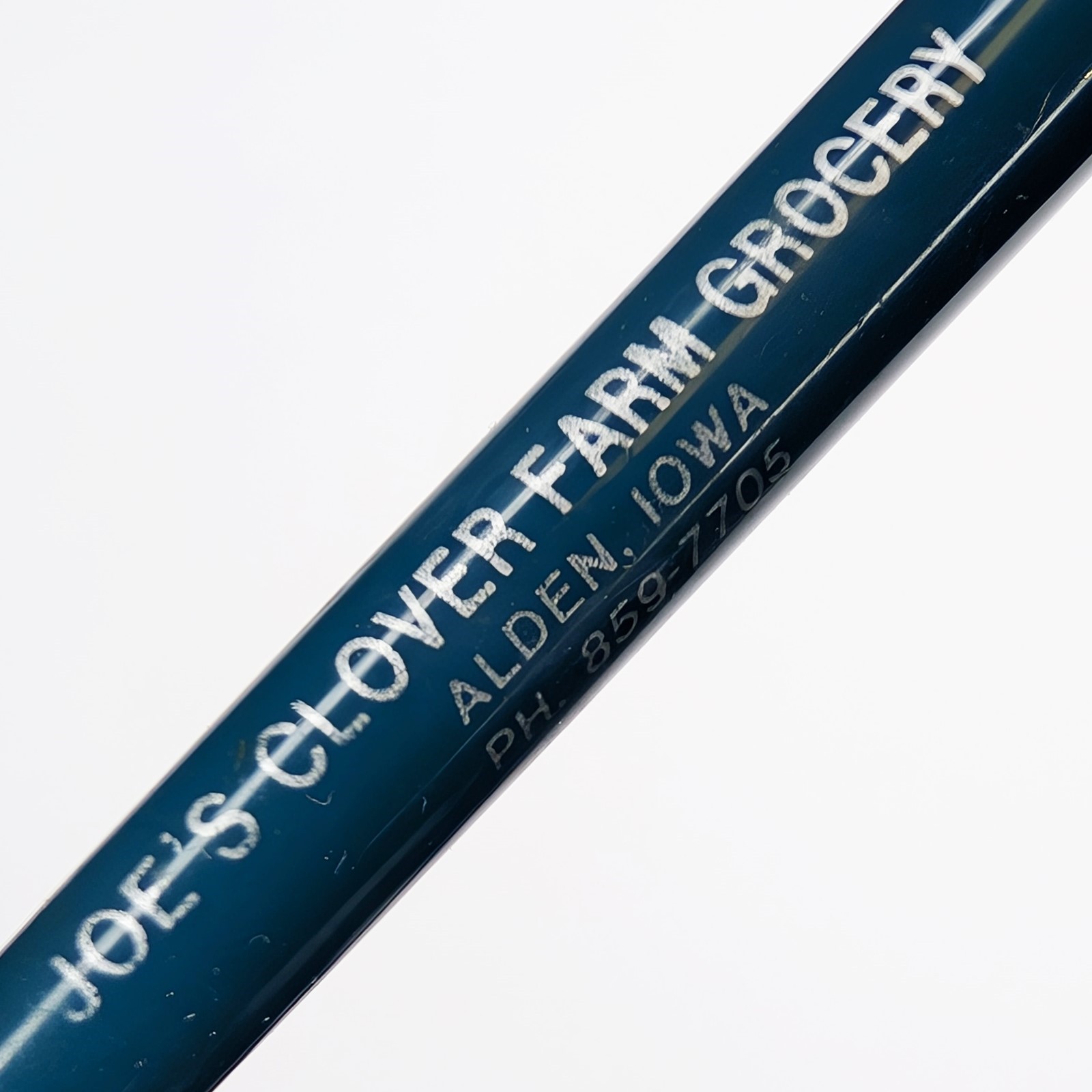 c1970s Alden, Iowa Joe\'s Clover Farm Grocery Advertising Pen 7 Days IA G24