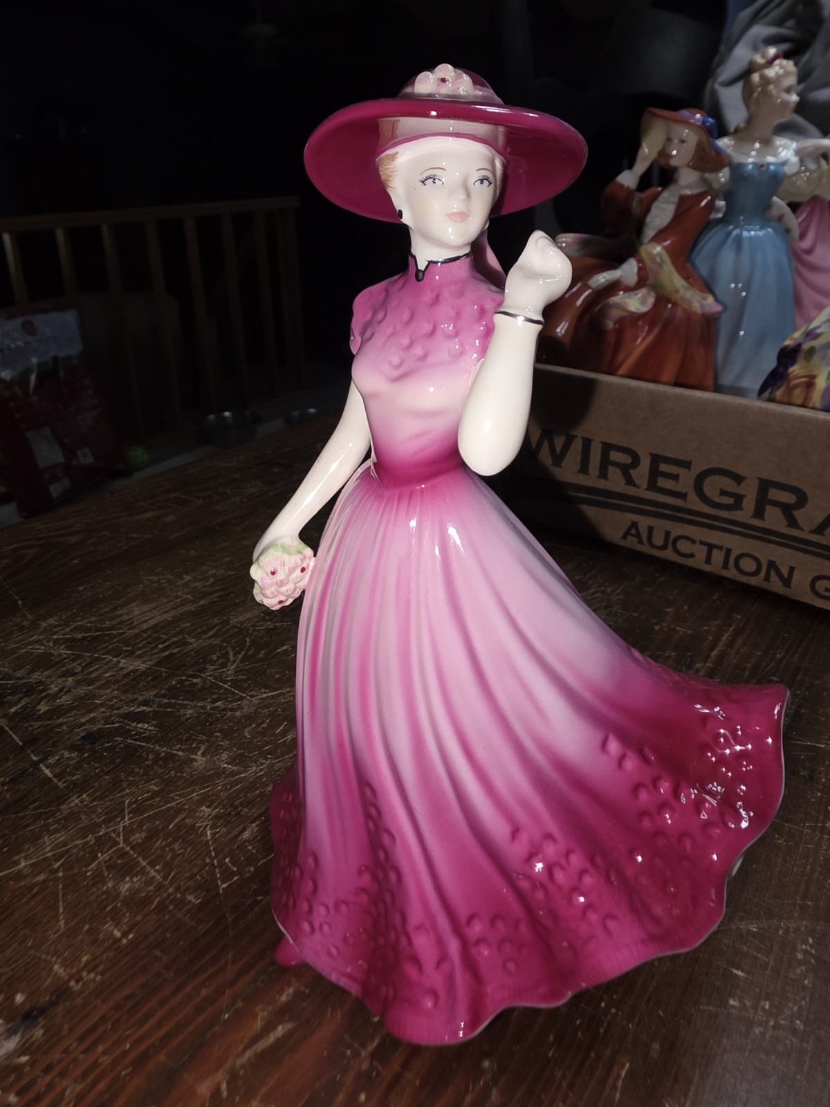 Royal Worcester Les Petites by Richard Moore 2005 Sally Figurine 