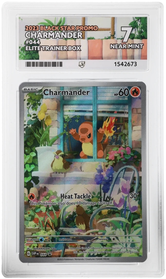 Pokémon TCG Charmander 044 Obsidian Flames Black Star Promo Card ACE 7 NM