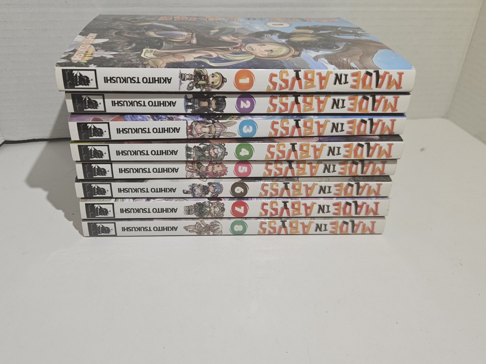 Made In Abyss Volume 1-8 English Manga