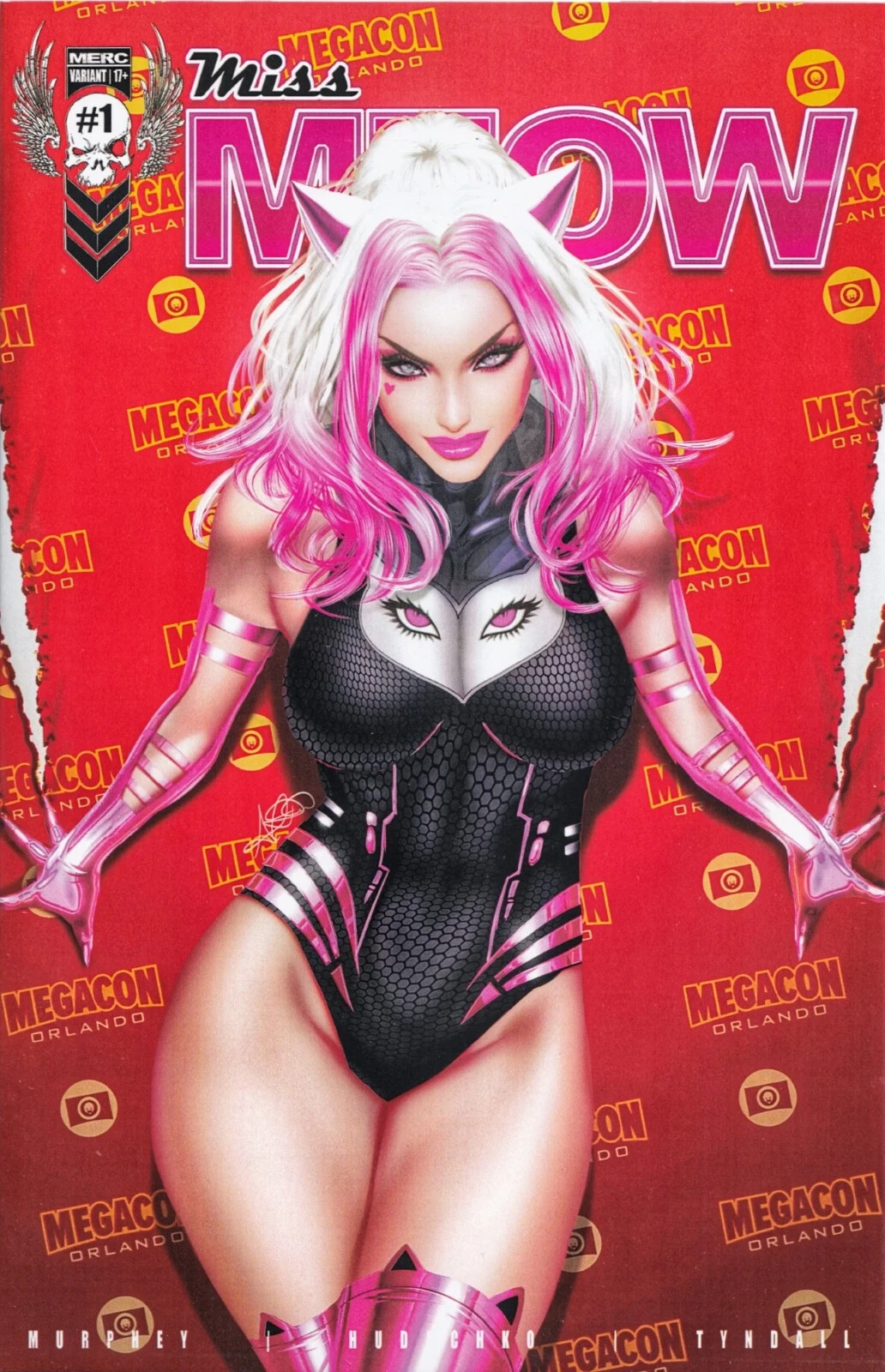 MISS MEOW #1 (ARIEL DIAZ MEGACON 2022 EXCLUSIVE VARIANT) ~ Merc Publishing ~ NM