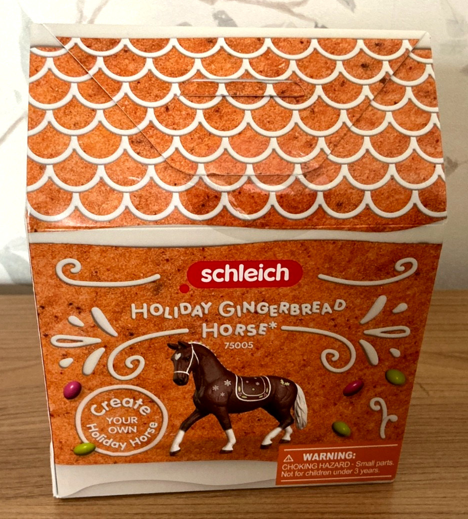 Schleich Black Label -Holiday Gingerbread Horse Set Exclusive Edition New Boxed Schleich Black Label -Holiday Gingerbread Horse Set Exclusive Edition New Boxed