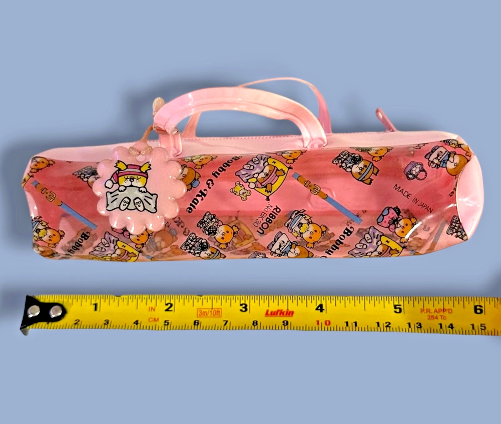 vintage Bobby & Kate Stationery Ribbon tiny little case, Made in Japan vintage Bobby & Kate Stationery Ribbon tiny little case, Made in Japan