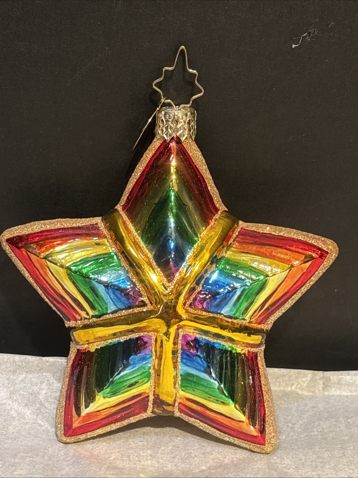Christopher Radko Ornament The Kennedy Center Honors Star 1997 20th Anniversary Christopher Radko Ornament The Kennedy Center Honors Star 1997 20th Anniversary