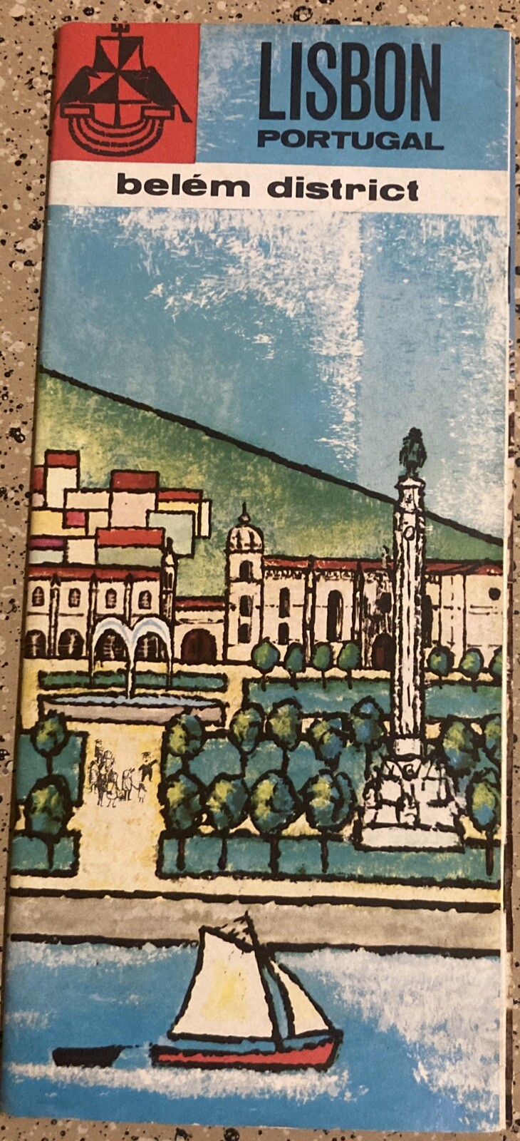 LISBON PORTUGAL BELEM DISTRICT ADVERTISEMENT PAMPHLET  BROCHURE