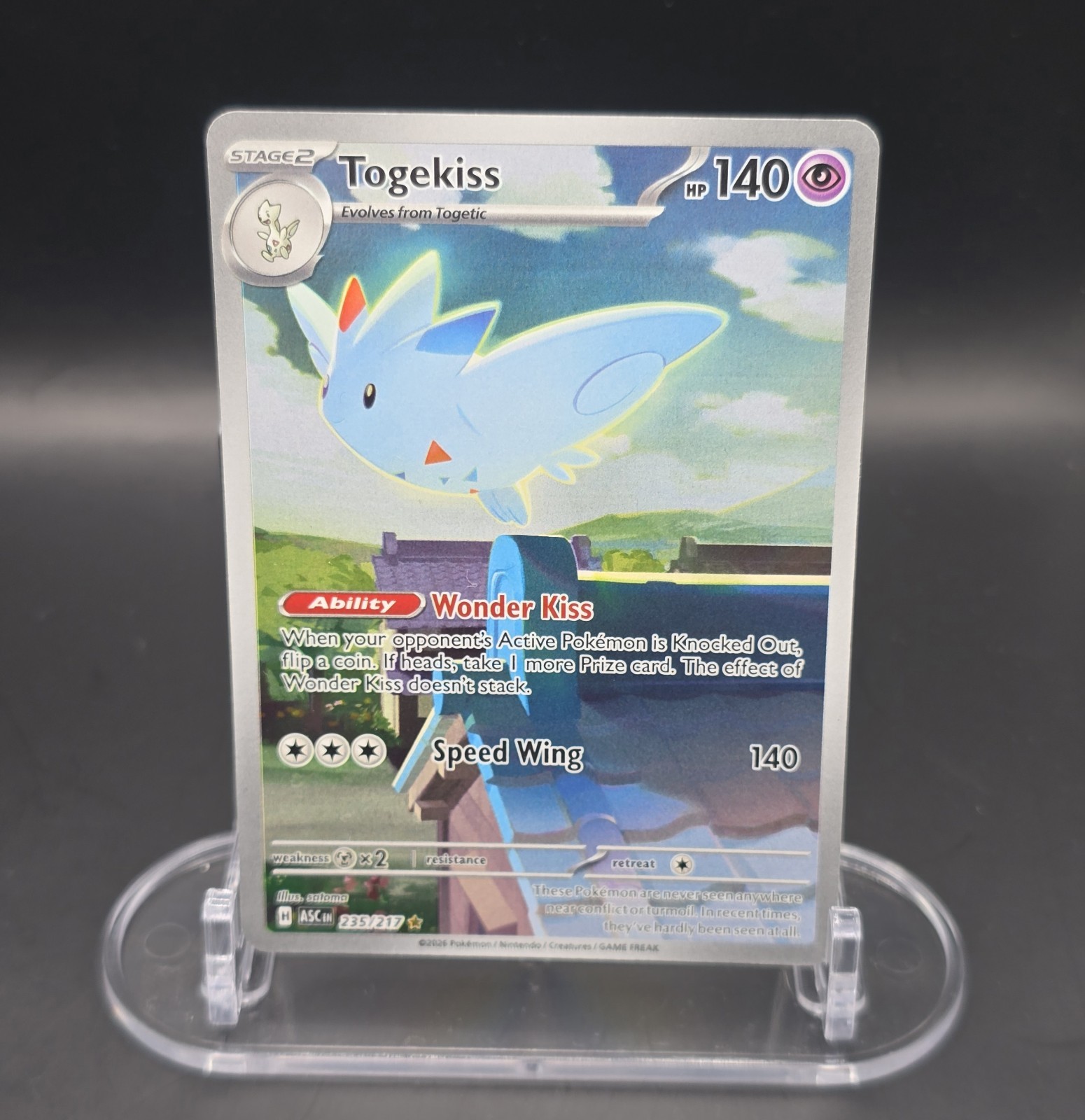 Togekiss 235/217 Me: Ascended Heroes Holo Togekiss 235/217 Me: Ascended Heroes Holo