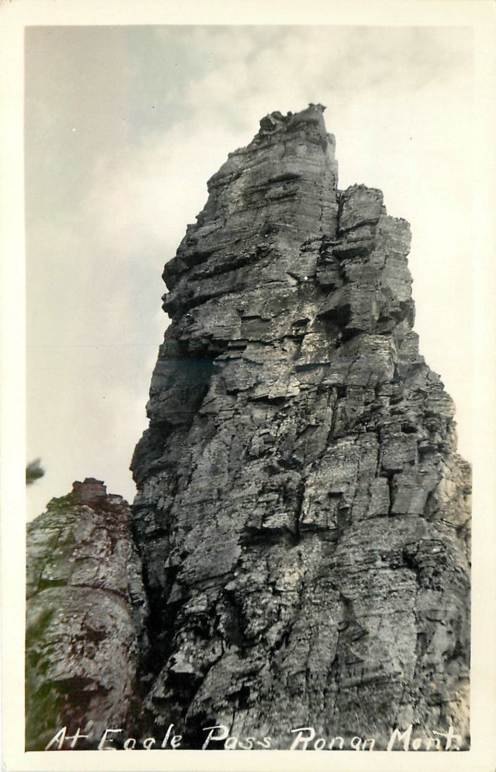 Eagle Pass Ronan Montana RPPC Vintage Real Photo Postcard Rock Formation 1930s Eagle Pass Ronan Montana RPPC Vintage Real Photo Postcard Rock Formation 1930s