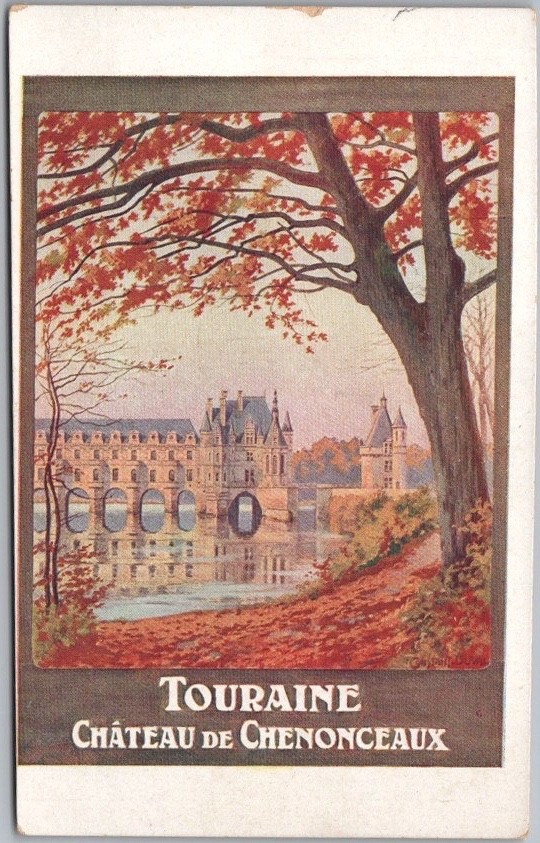 Vintage French POSTER ART Postcard \
