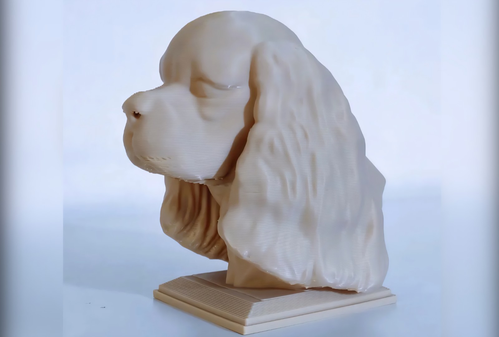 Cocker Spaniel Figurine Hand Painted Collectible Statue Black Cocker Spaniel Figurine Hand Painted Collectible Statue Black
