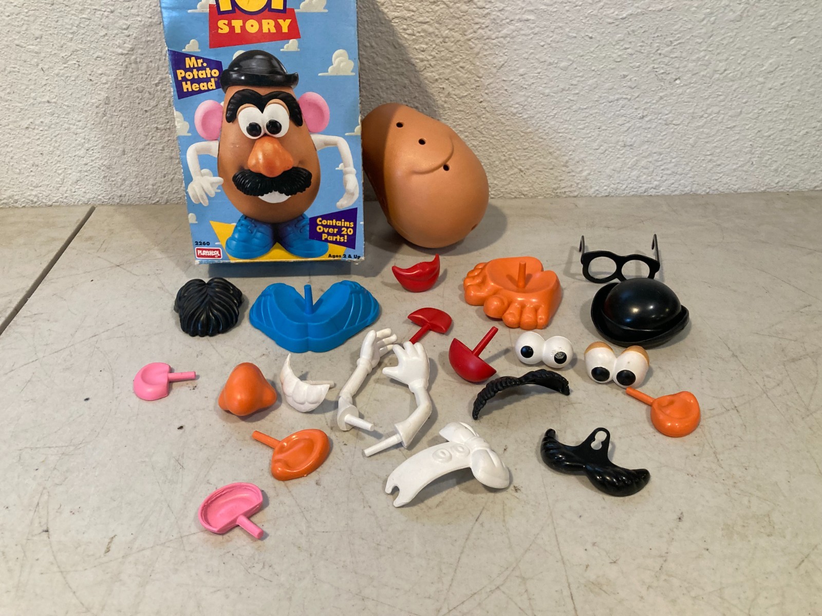 Toy Story Mr. Potato Head Vintage 1995 Toy Unused Collectible Toy Story Mr. Potato Head Vintage 1995 Toy Unused Collectible