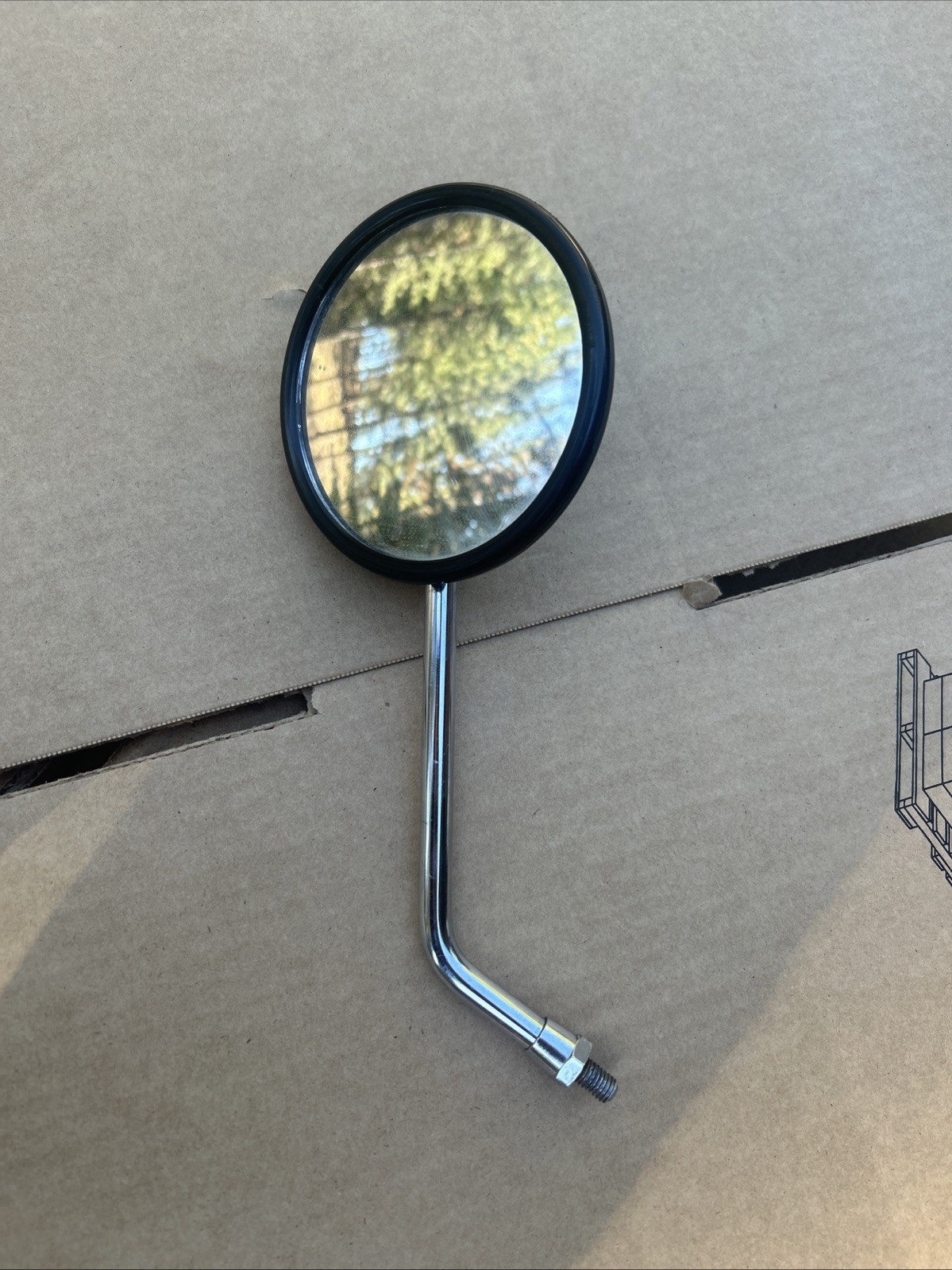 2002 Kawasaki Super Sherpa RH Mirror KL250