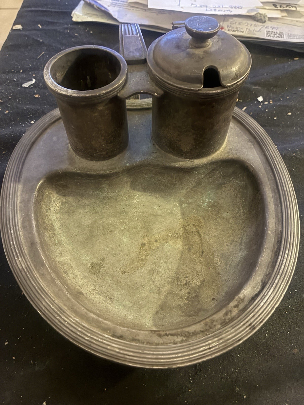International Silver Co. Havana Hilton Metal restaurant service piece 1958