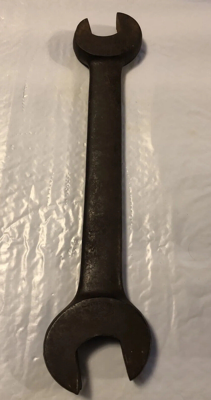 Vintage J.H. WILLIAMS & Co Wrench, Open-End Wrench, LLL, 1 1/8 -- 1 1/4