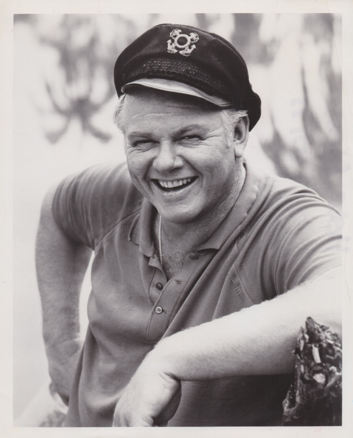 1964 Press Photo Actor Alan Hale Jr. stars as the Skipper in \